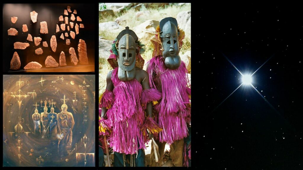 How did the African tribe Dogon know about Sirius' invisible companion star? 4