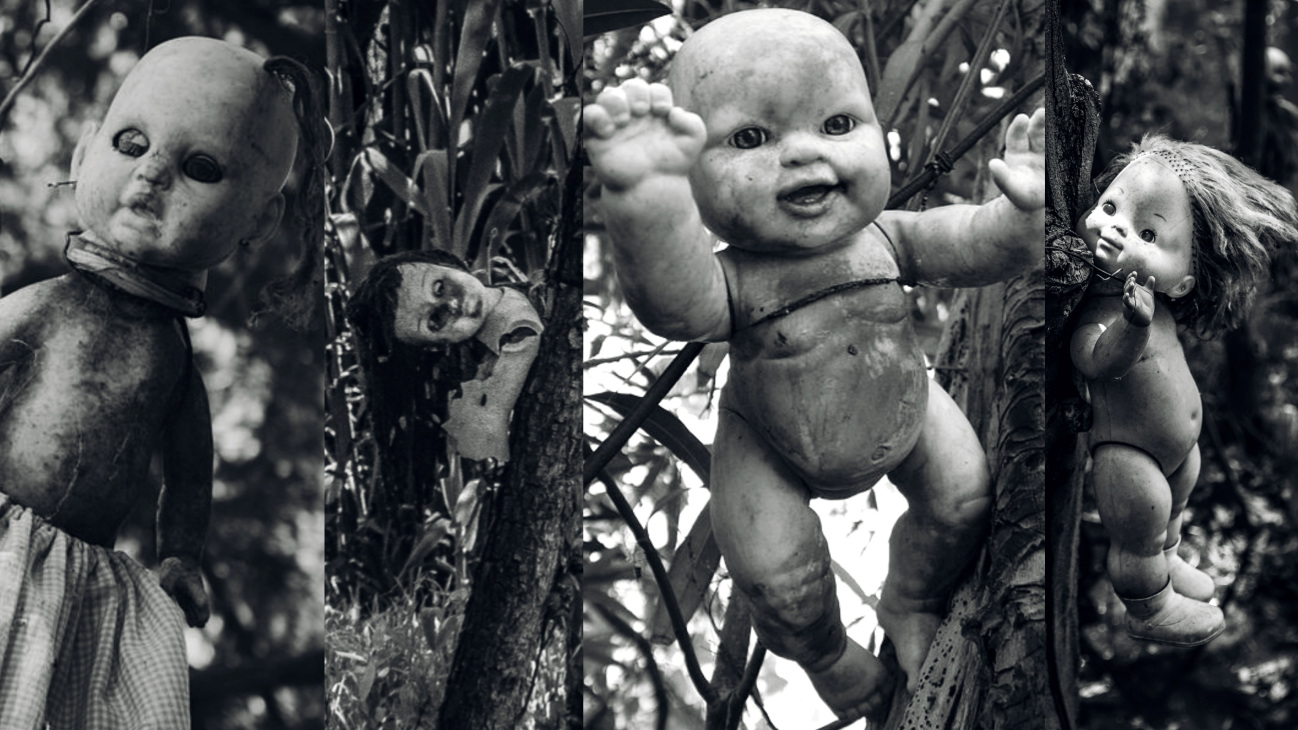 Островът на „мъртвите кукли“ в Мексико 3