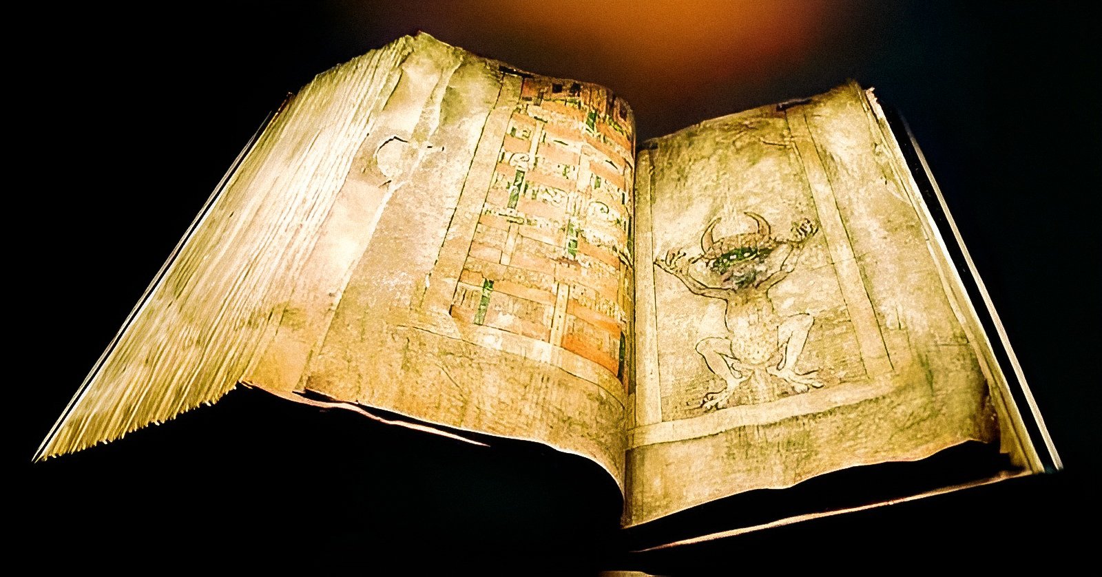 Codex Gigas, ook wel bekend als 'de Duivelsbijbel', is het grootste en waarschijnlijk een van de vreemdste middeleeuwse manuscripten ter wereld. Nationaal Geografisch