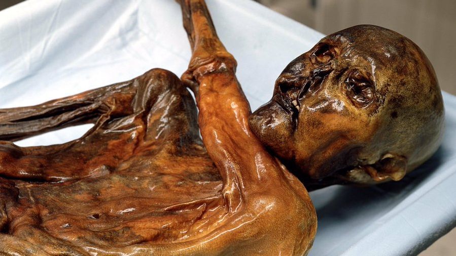 Ötzi – a „hauslabjochi tiroli jégember” elátkozott múmiája 2