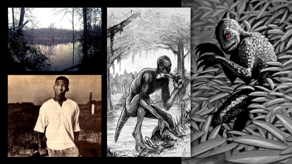 The Lizard Man of Scape Ore Swamp: ny tantaran'ny maso mena mamirapiratra 4