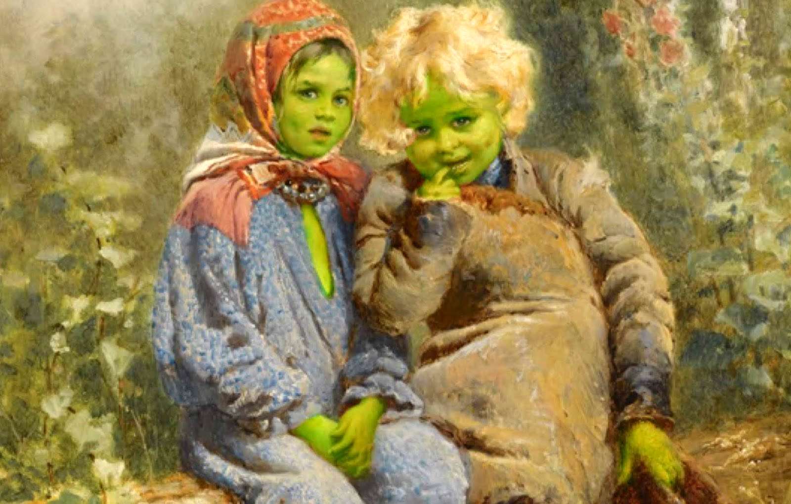 Зеленые дети Вулпита