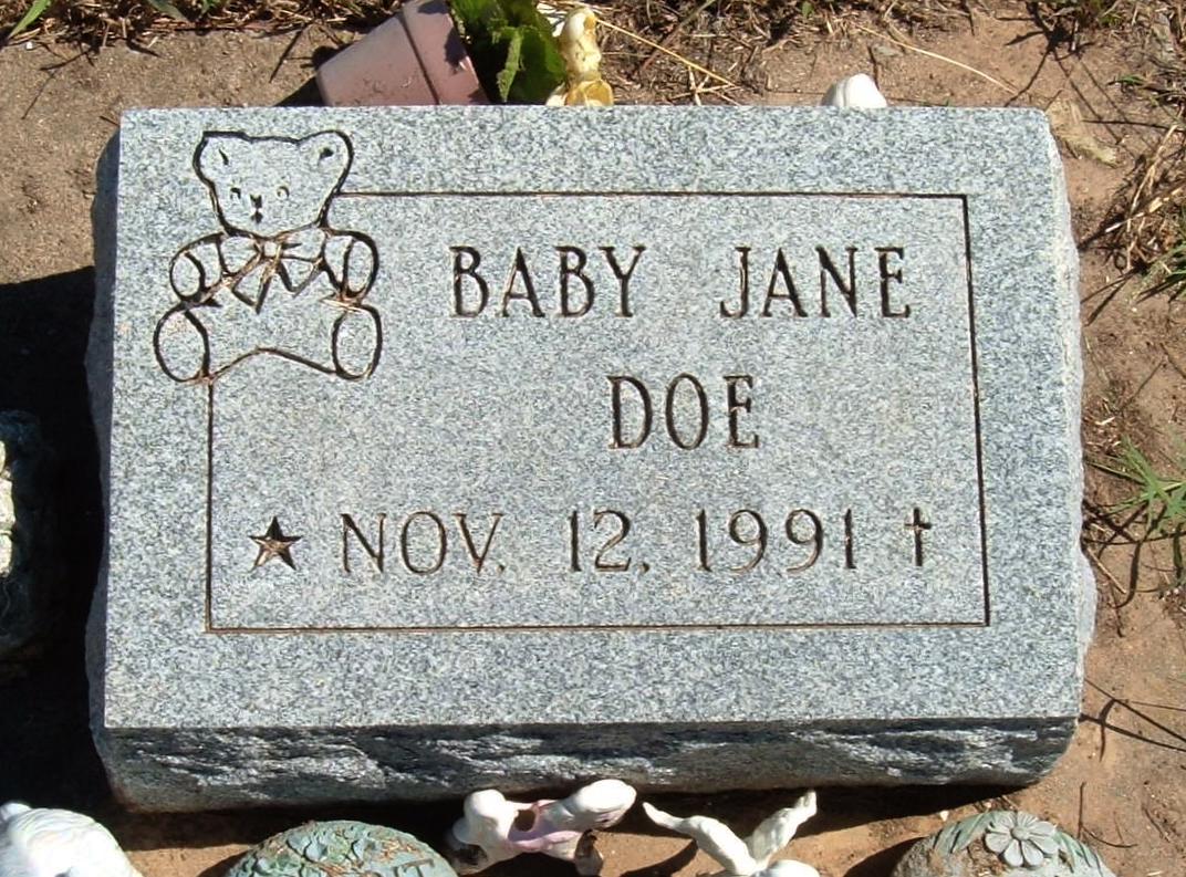 Ibu ngaku salah amarga tiwase bayi: Pembunuh Bayi Jane Doe isih durung dingerteni 1