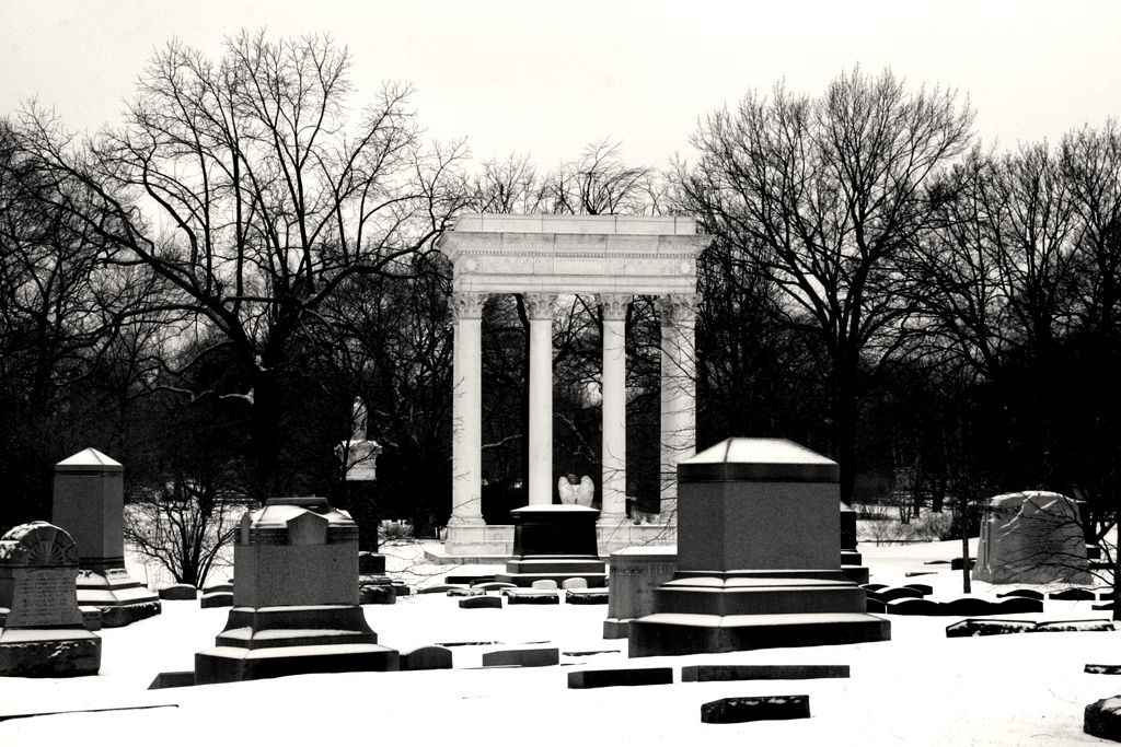 בית קברות רדוף בשיקגו