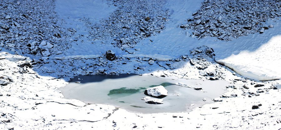 Skeleto ežeras: Senovės liekanos, užšaldytos laiku Himalajuose 2