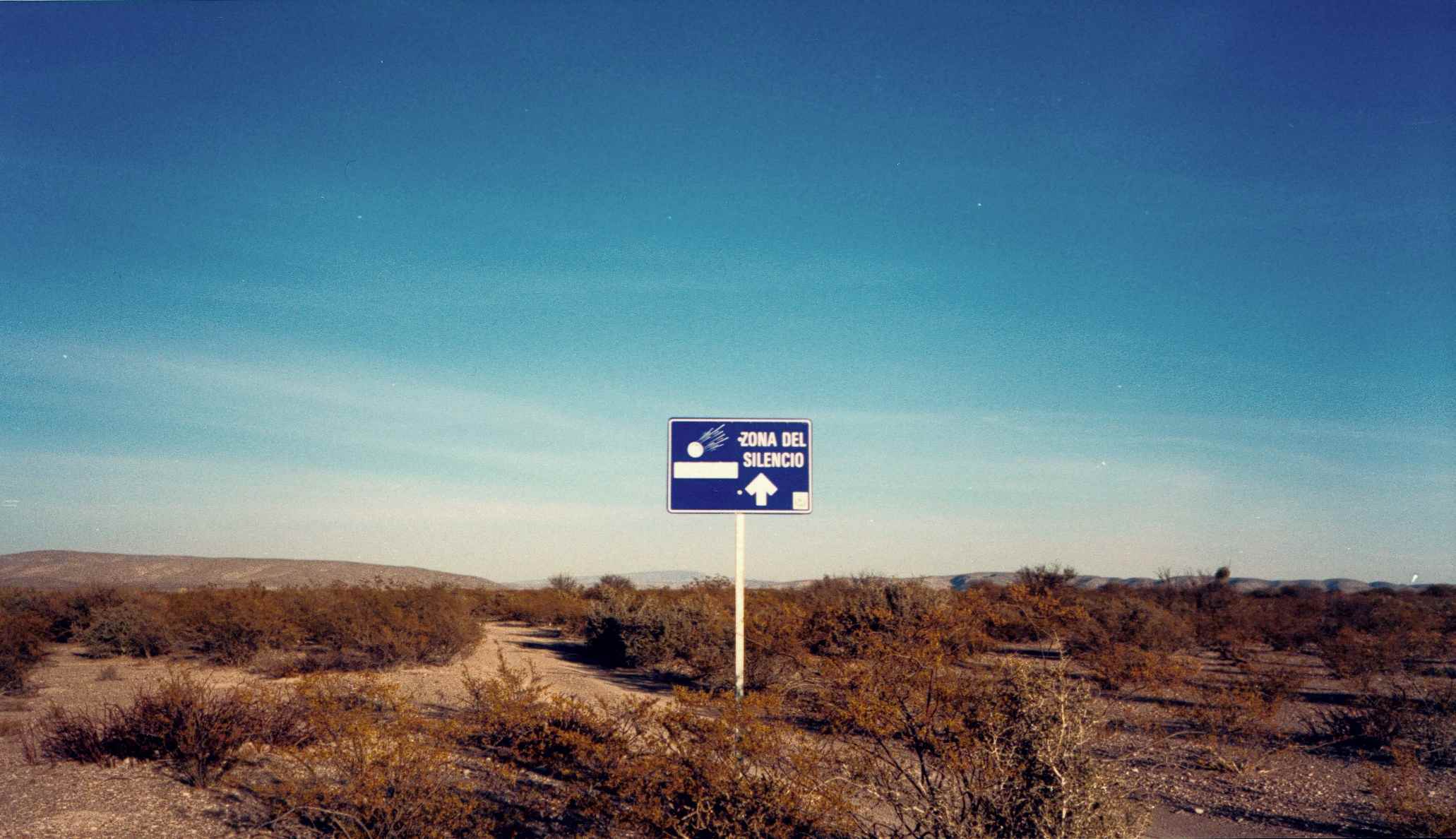 Zona de silêncio, Zona del Silencio, deserto de Chihuahua, norte do México