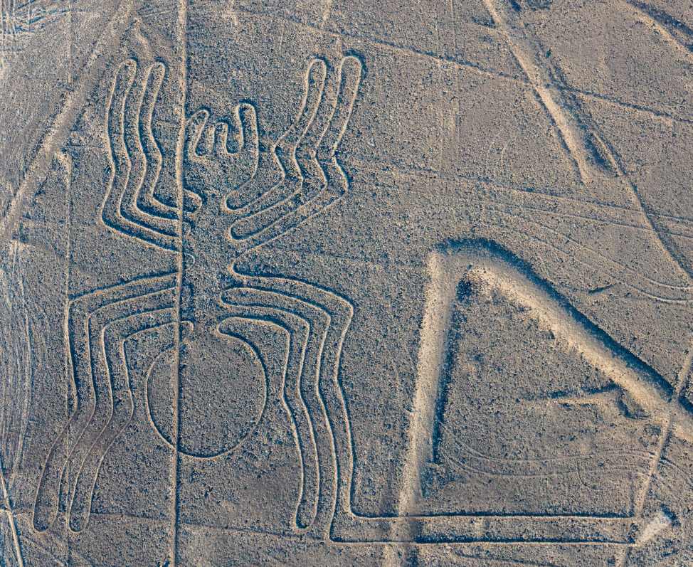 Nazca-lijnen, Nazca-woestijn in Zuid-Peru