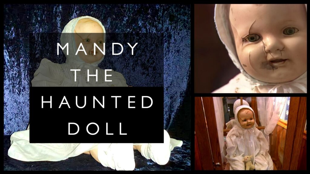 Mandy, The Cracked-Faced Haunted Doll - Canada's meest kwaadaardige antiek