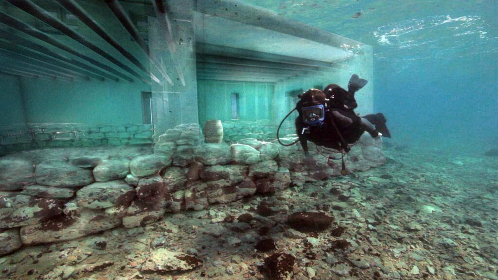 Gesonke Stad Pavlopetri oder Atlantis: 5,000 Joer al Stad entdeckt a Griicheland 7
