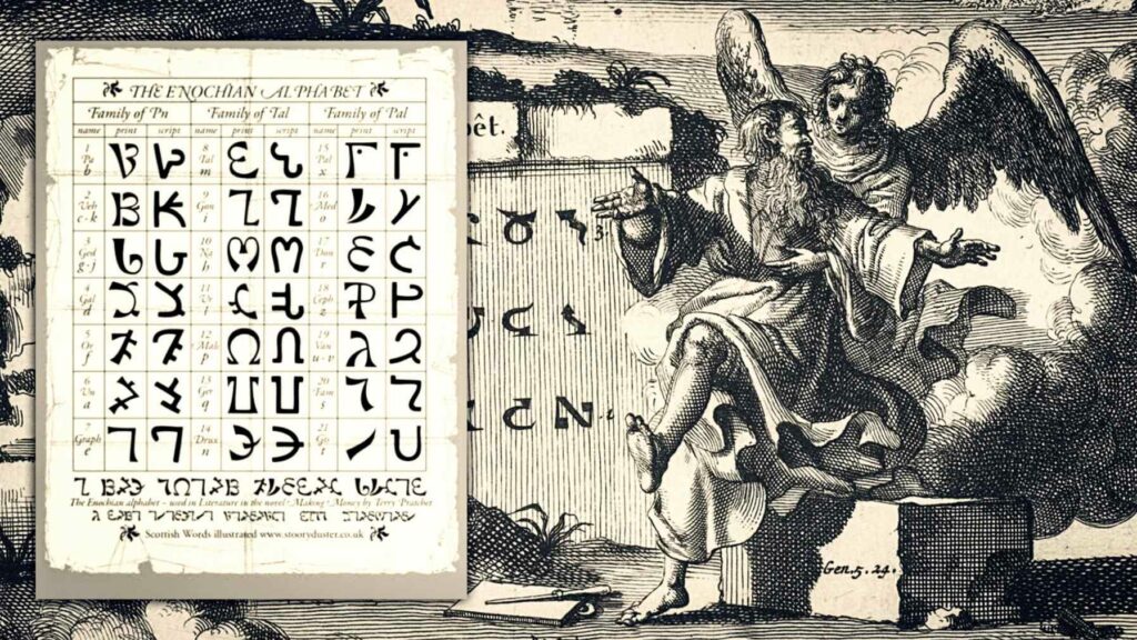 Enochian, the mysterious lost language of 'Fallen Angels' 9