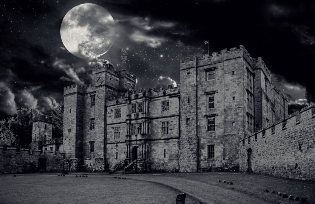 Castillo de Chillingham embrujado