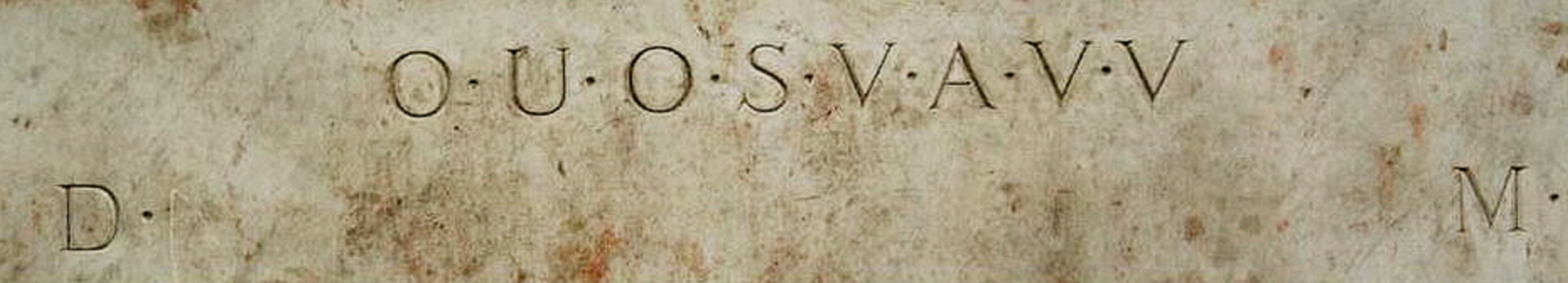 Shugborough inscription