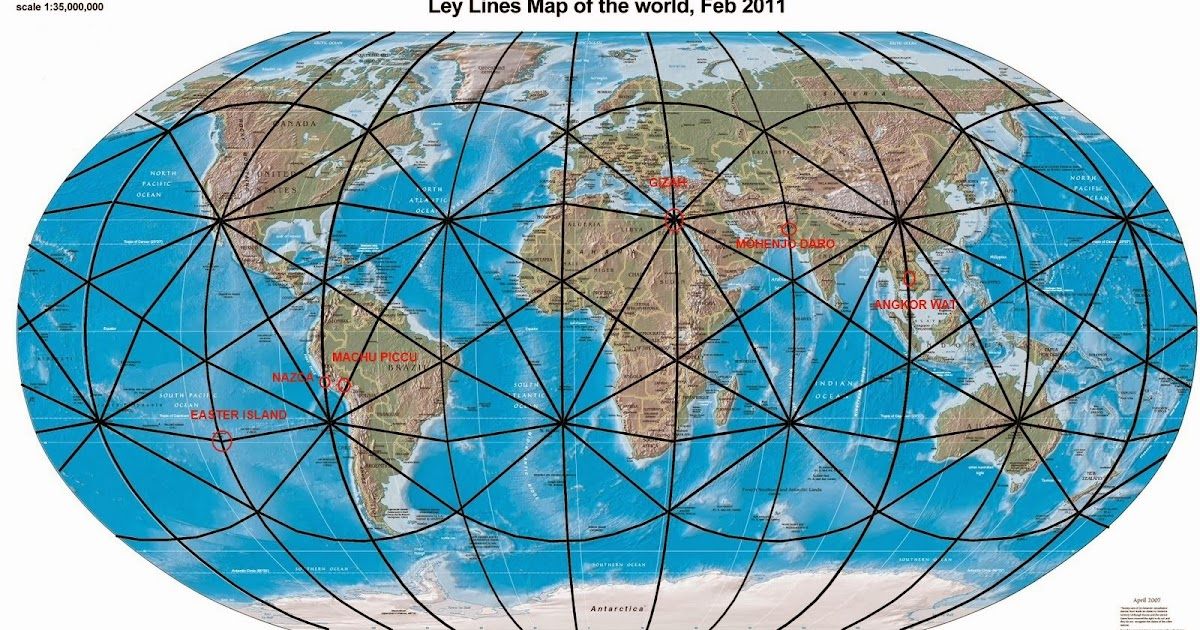 Ley Lines: piilotettu verkko, joka yhdistää maapallon monumenttien ja maamuotojen kautta 4