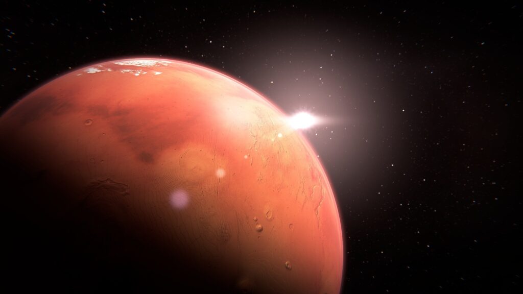 Tajemné „zakolísání“ hýbe póly Marsu 3