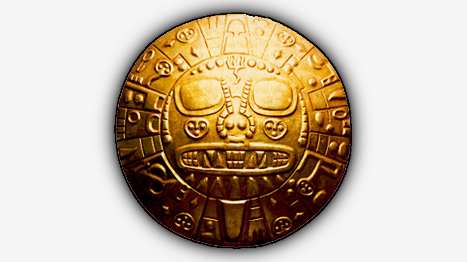 Златният слънчев диск на Араму Муру