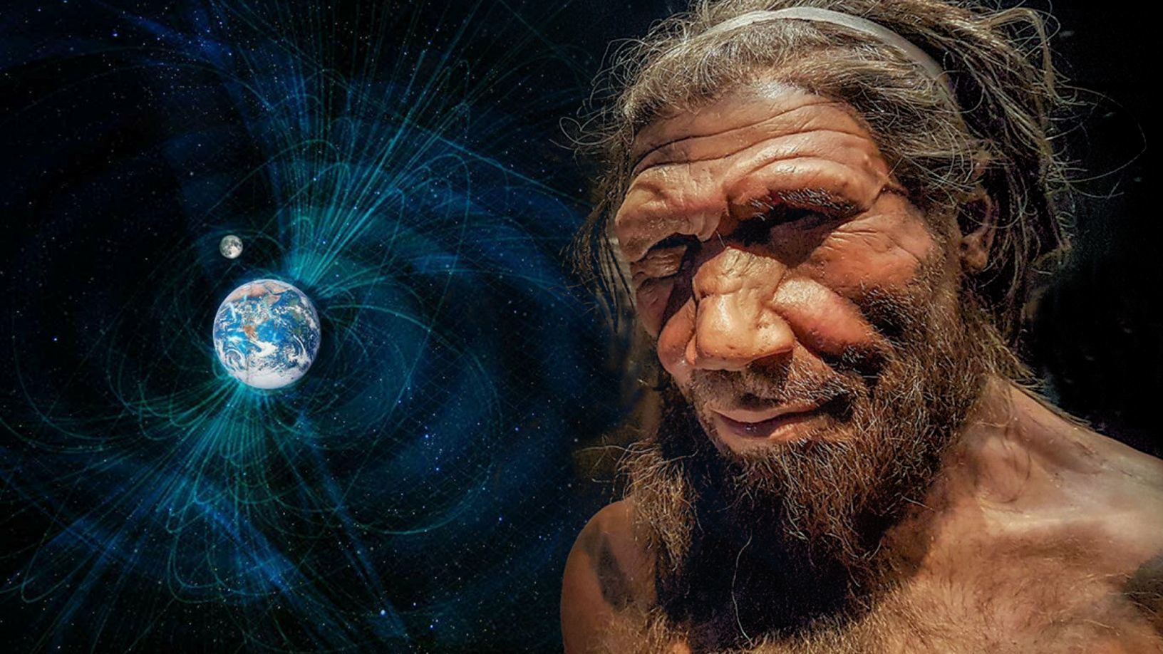 در پایان نئاندرتال ها که ناشی از تلنگر میدان مغناطیسی زمین 42,000 سال پیش است ، این مطالعه 1 را نشان می دهد