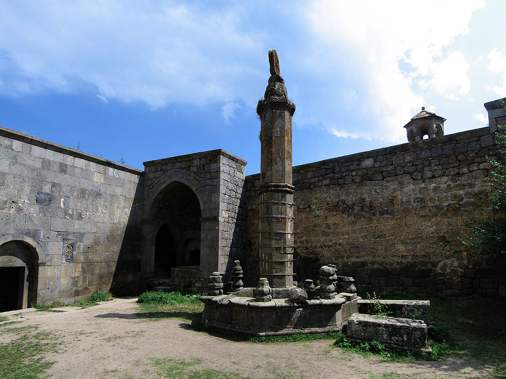 Tatev Monastery pillar "Wand"