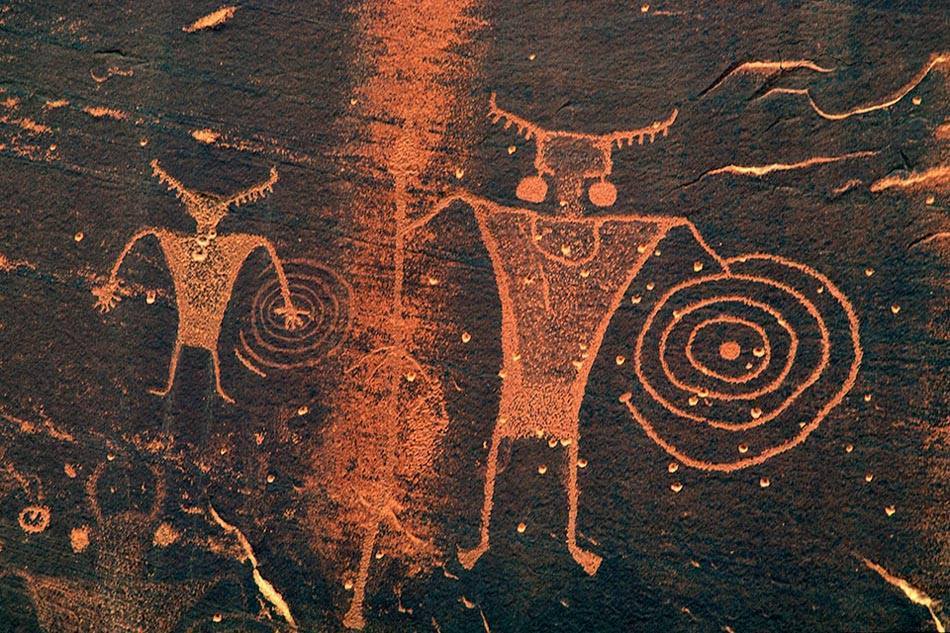 अमेरिकी दक्षिणपश्चिम को प्राचीन होपी रक कला।