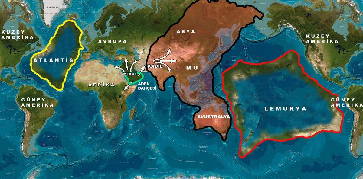 Atlantida vs Lemurija: Skrivena povijest rata prije više od 10,000 1 godina XNUMX