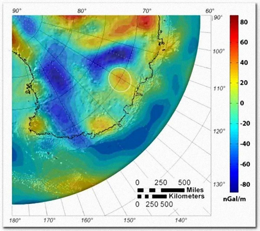 10 scoperte più misteriose fatte nel ghiaccio eterno dell'Artico e dell'Antartico 6