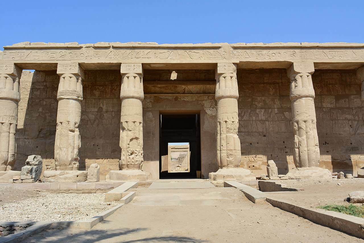 Abydos houtsnijwerk