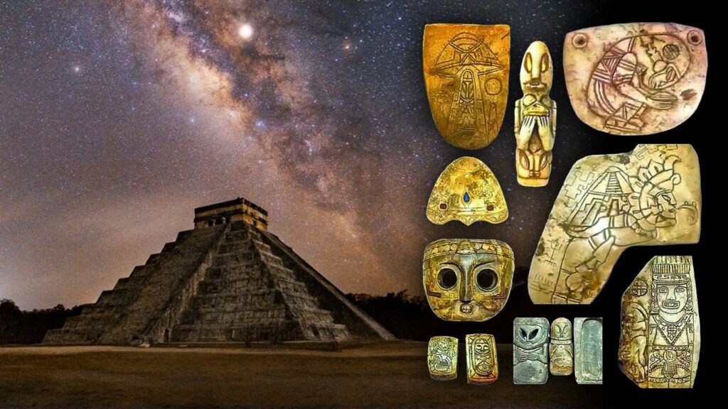 Artefacte antice găsite în Mexic