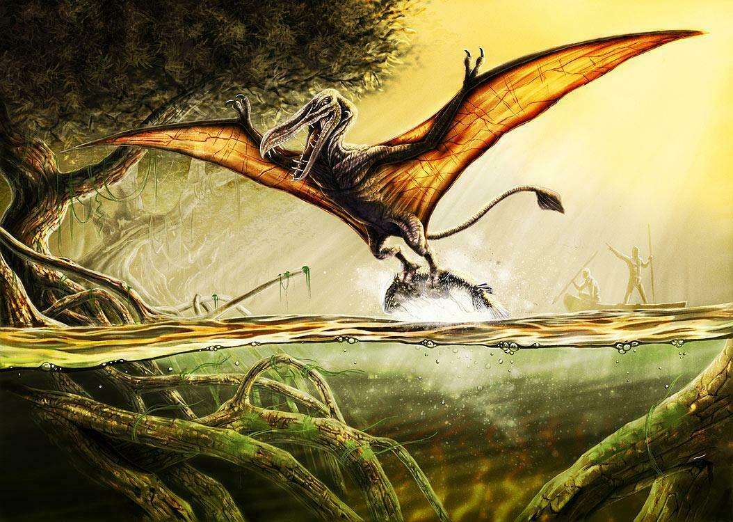 Kongamato - kim pterosaurların neslinin tükendiğini söylüyor? 3