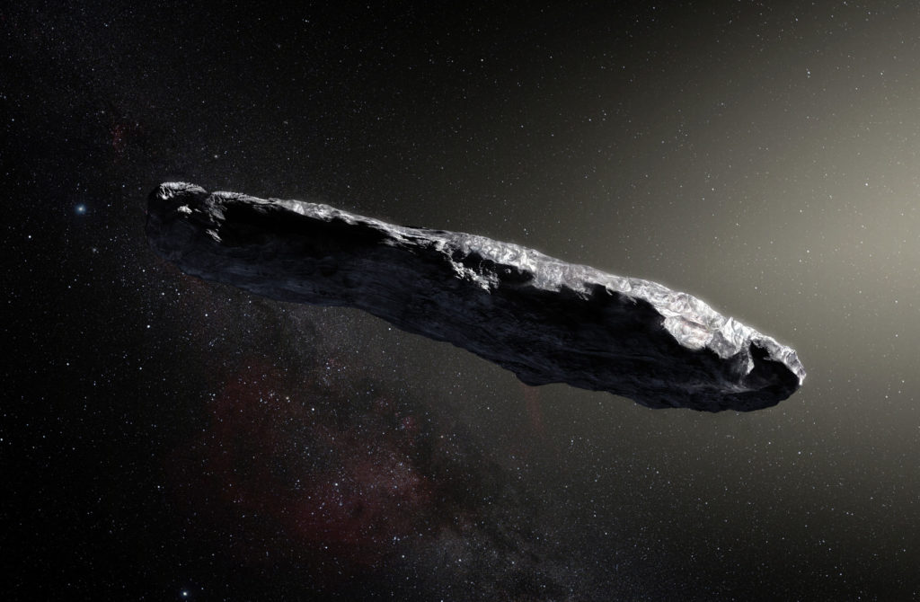 Пентагоны нисдэг биетүүдийг харь гаригийн гаралтай нууцлаг зүйлтэй холбосон шинэ онол Oumuamua 2