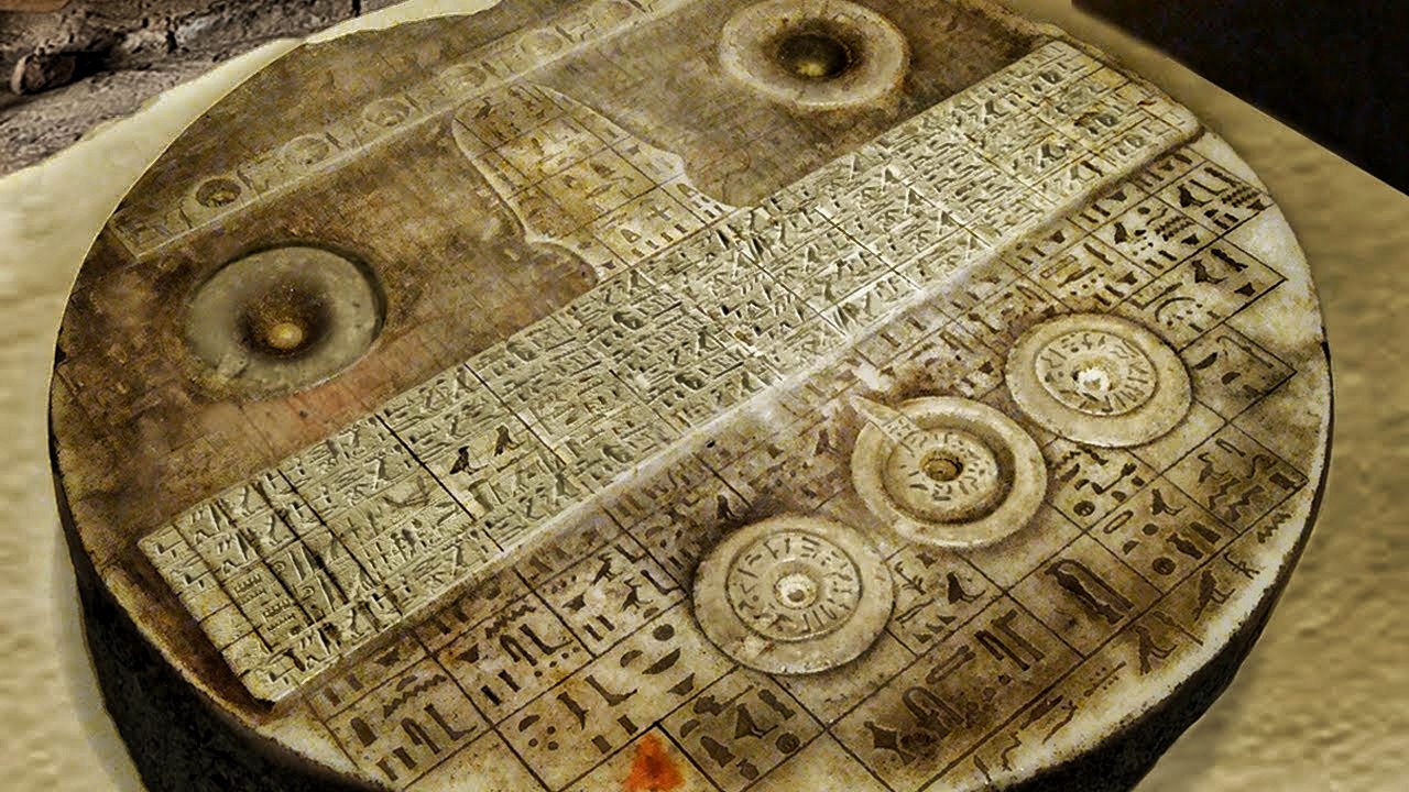 Prepovedana arheologija: Skrivnostna egipčanska tablica, ki je podobna nadzorni plošči letala 1
