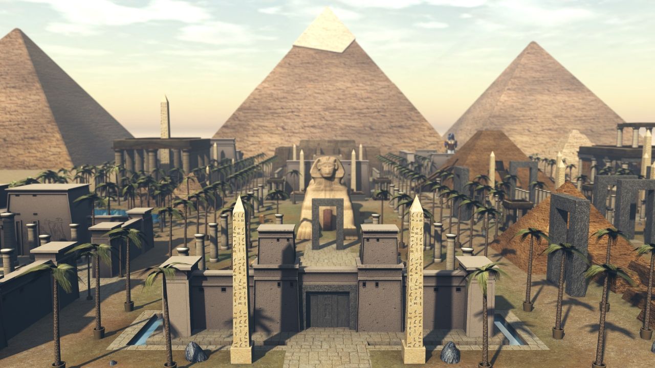 Staroveký Egypt pokročilú civilizáciu v Egypte
