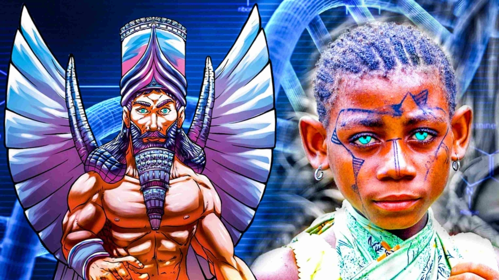 The lost sons of the Anunnaki: Melanesian tribe DNA genes of unknown species 3