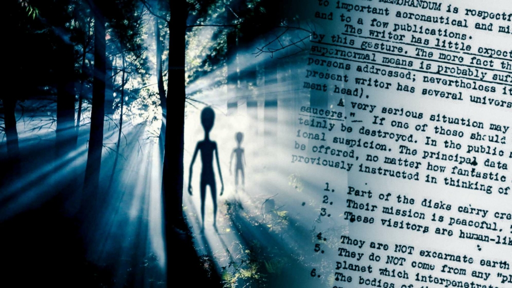 Declassified FBI document suggests “beings from other dimensions” have visited earth 2