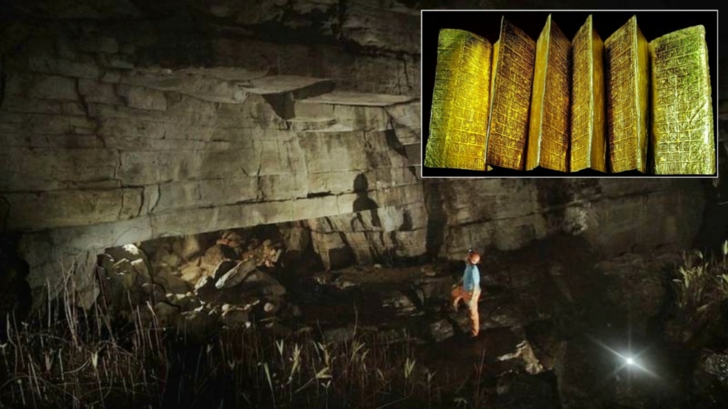 Opravdu kněz objevil starodávnou zlatou knihovnu postavenou obry uvnitř jeskyně v Ekvádoru? 7