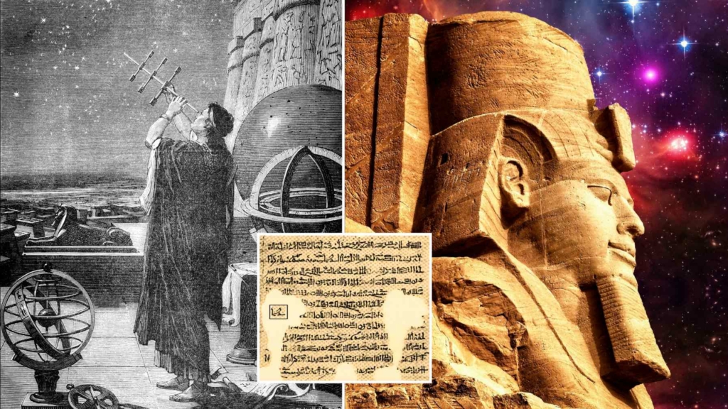 Egyptisk astronomi papyrus algol