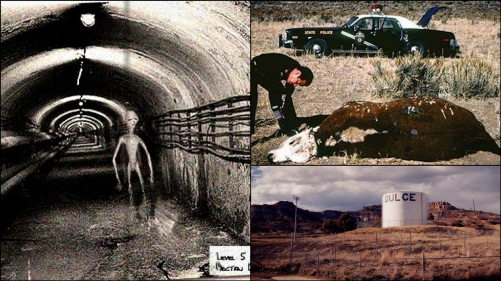 base alienígena subterrânea em Dulce, Novo México