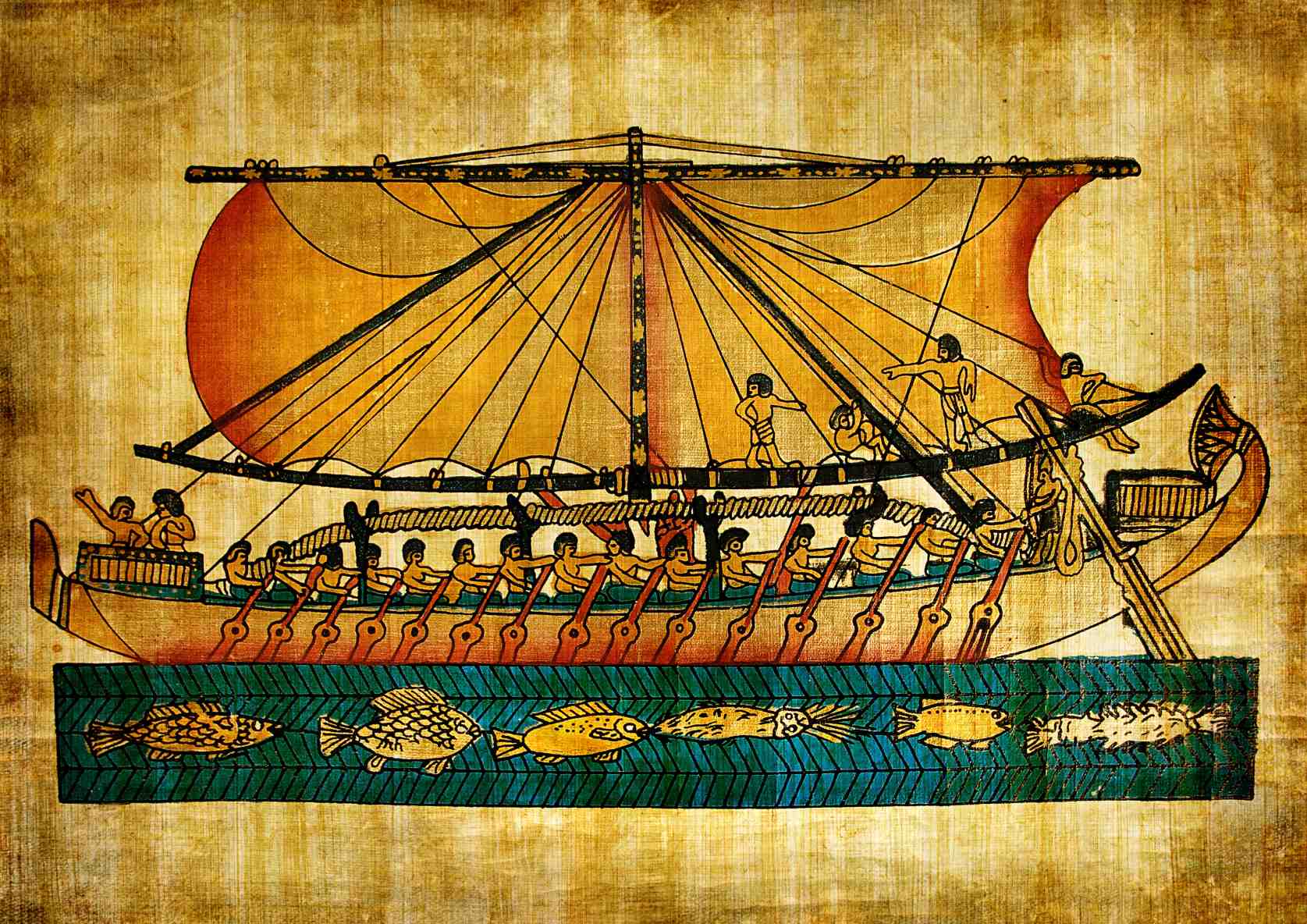 Tale of The Ship-Wrecked Sailor متنی است مربوط به پادشاهی میانه مصر (2040-1782 قبل از میلاد).