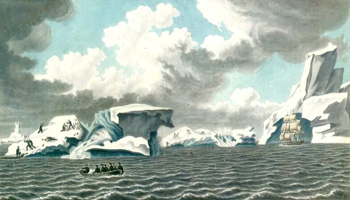 P. Mihajlov, Prva ruska antarktična odprava, 1820. © Wikimedia Commons