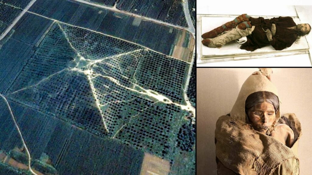 The origins of ancient Aryan mummies and the mysterious pyramids of China 5