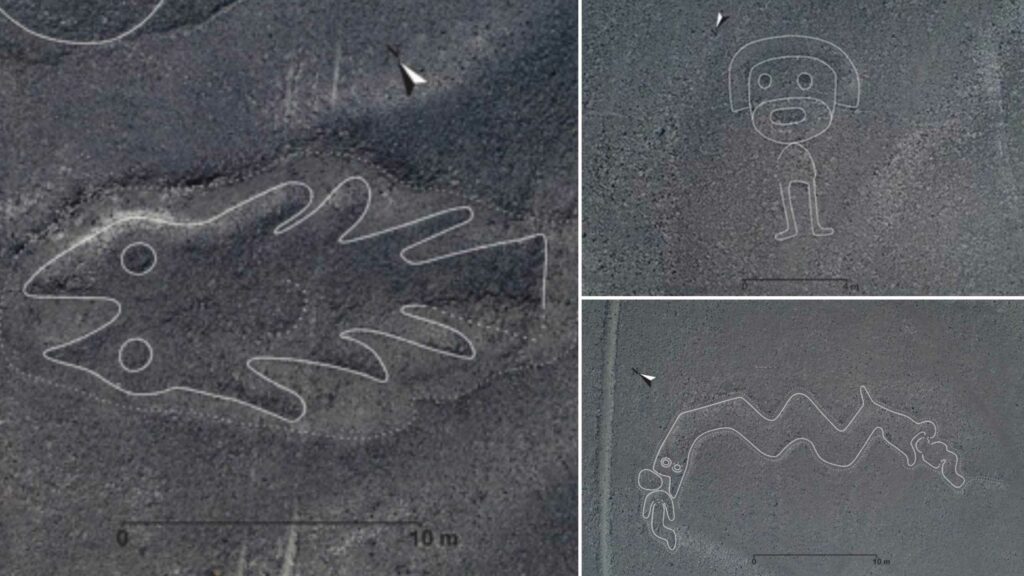 Les archéologues ont trouvé plus d'une centaine de mystérieuses figures géantes dans le désert de Nazca 4