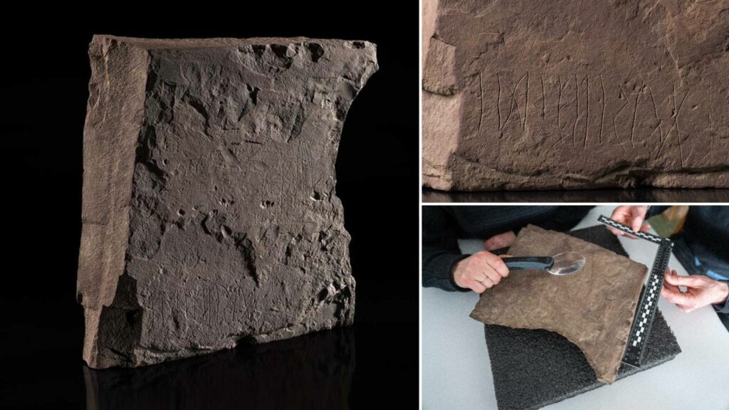 Cea mai veche piatră runica cunoscută cu inscripții inexplicabile găsită în Norvegia 4