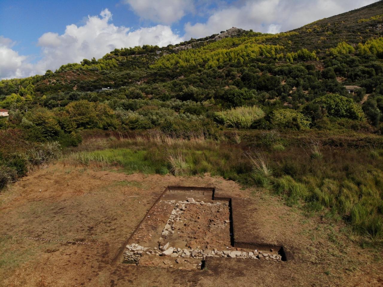 ग्रीस 2 मा Kleidi को पुरातात्विक स्थल मा Poseidon को मन्दिर को खोज