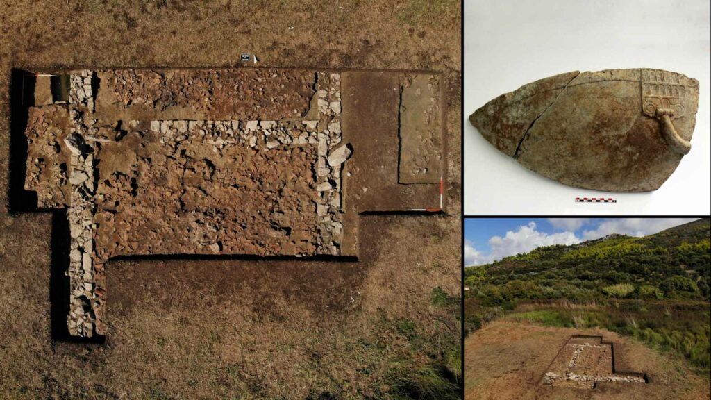 Ontdekking van de tempel van Poseidon op de archeologische vindplaats van Kleidi, in Griekenland 4