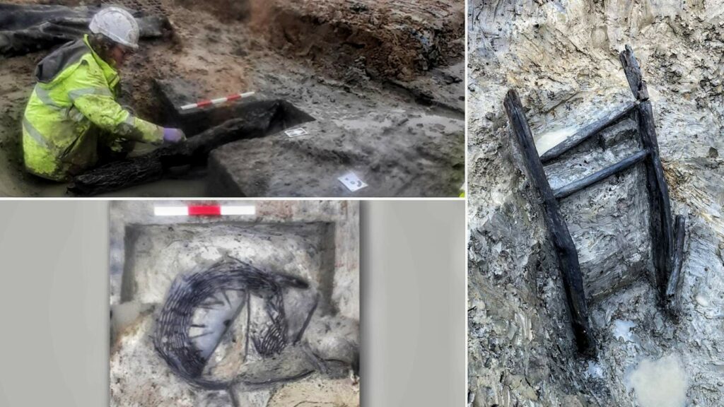 Неверојатно ретки дрвени предмети од железното време откриени на 2,000 години старо водено место во ОК 5