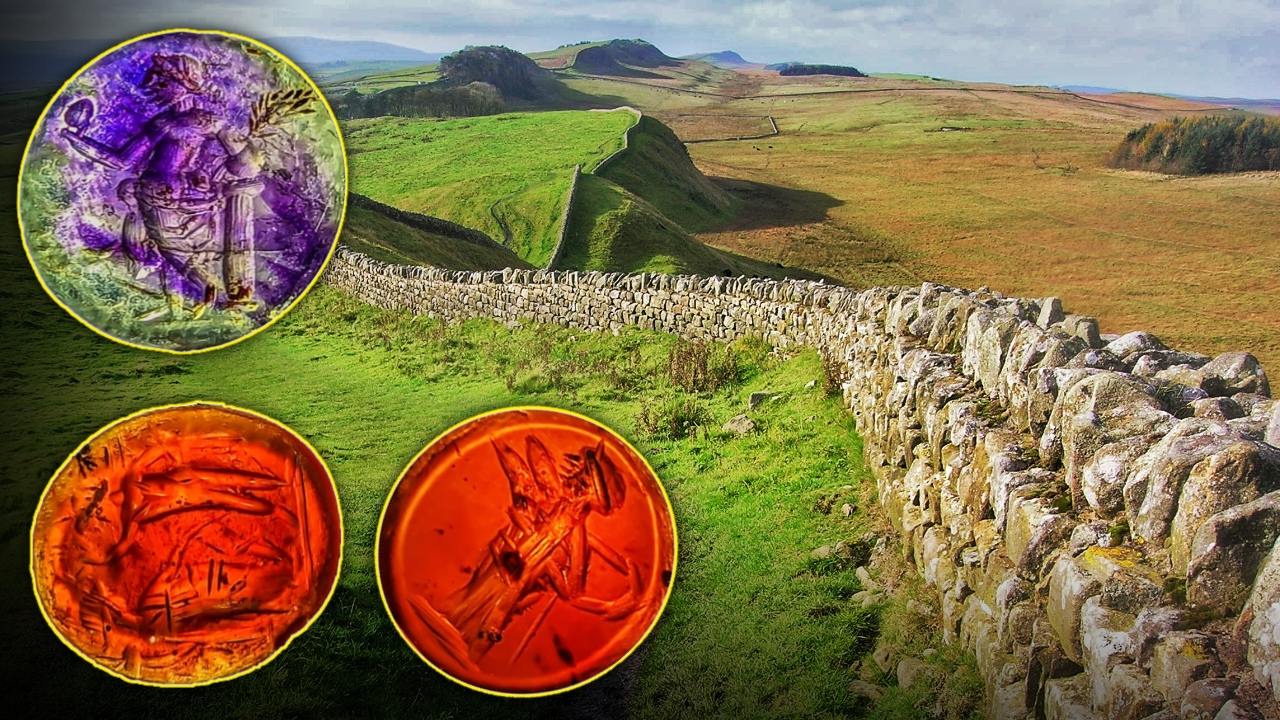 Archaeology Project Uncovers Roman Engraved Gems Near Hadrian's Wall
