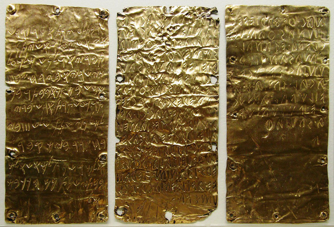 Pyrgi Gold Tablets: Tajemný fénický a etruský poklad 3