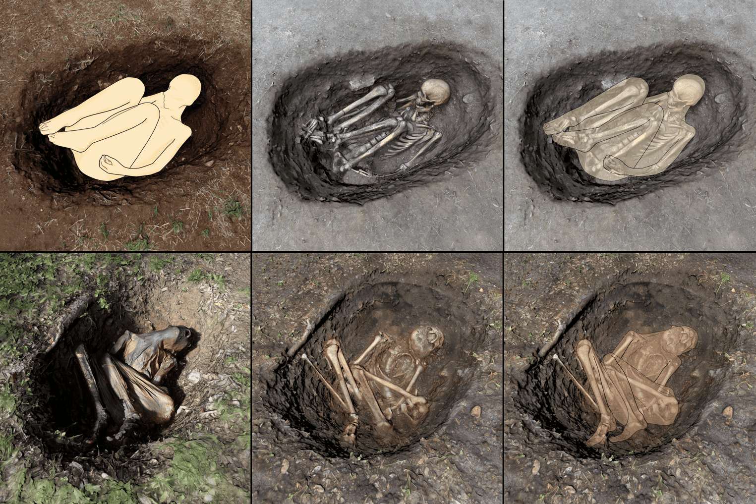 Các nhà khảo cổ tin rằng những bộ xương người 8,000 năm tuổi từ Bồ Đào Nha là xác ướp lâu đời nhất thế giới 3
