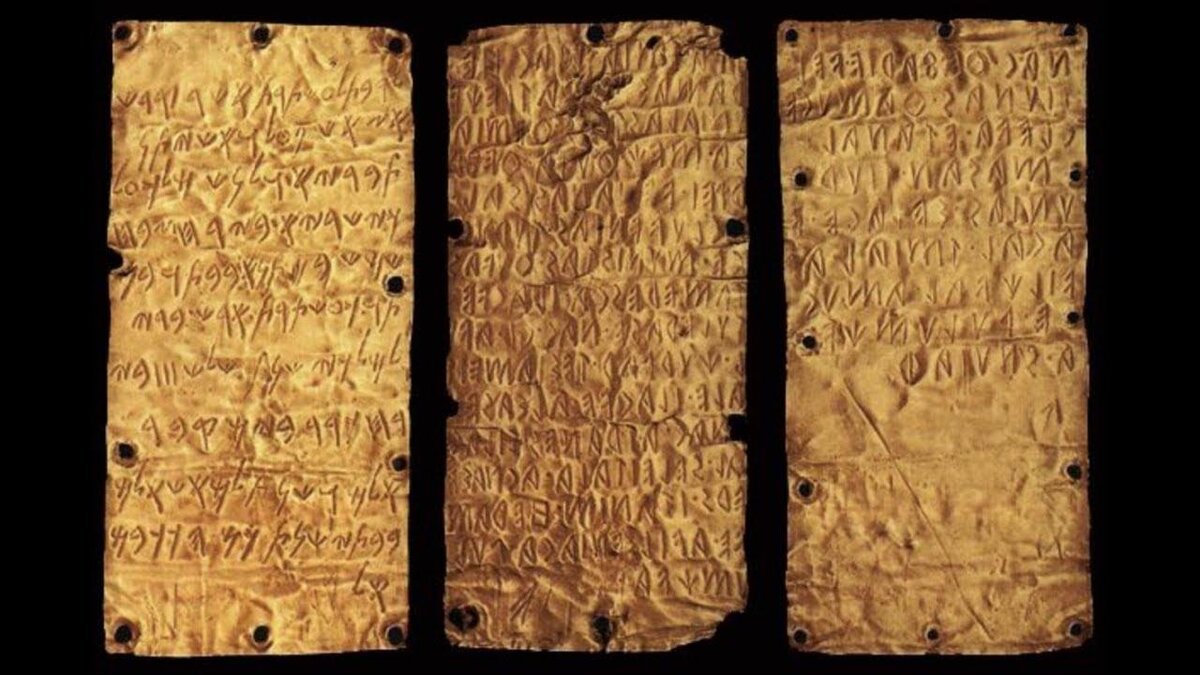 Pyrgin kultatabletit: arvoituksellinen foinikialainen ja etruskien aarre 2