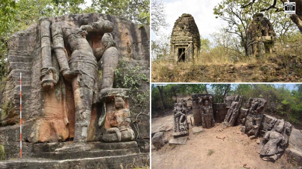 De superbes images montrent d'anciens temples perdus depuis longtemps au fond d'une réserve de tigres 2