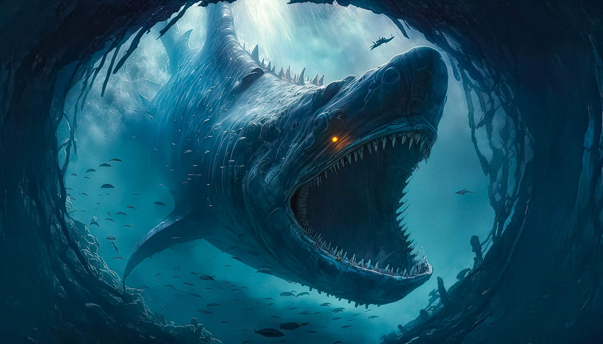 Leviathan: Tidak mungkin mengalahkan monster laut kuno ini! 2
