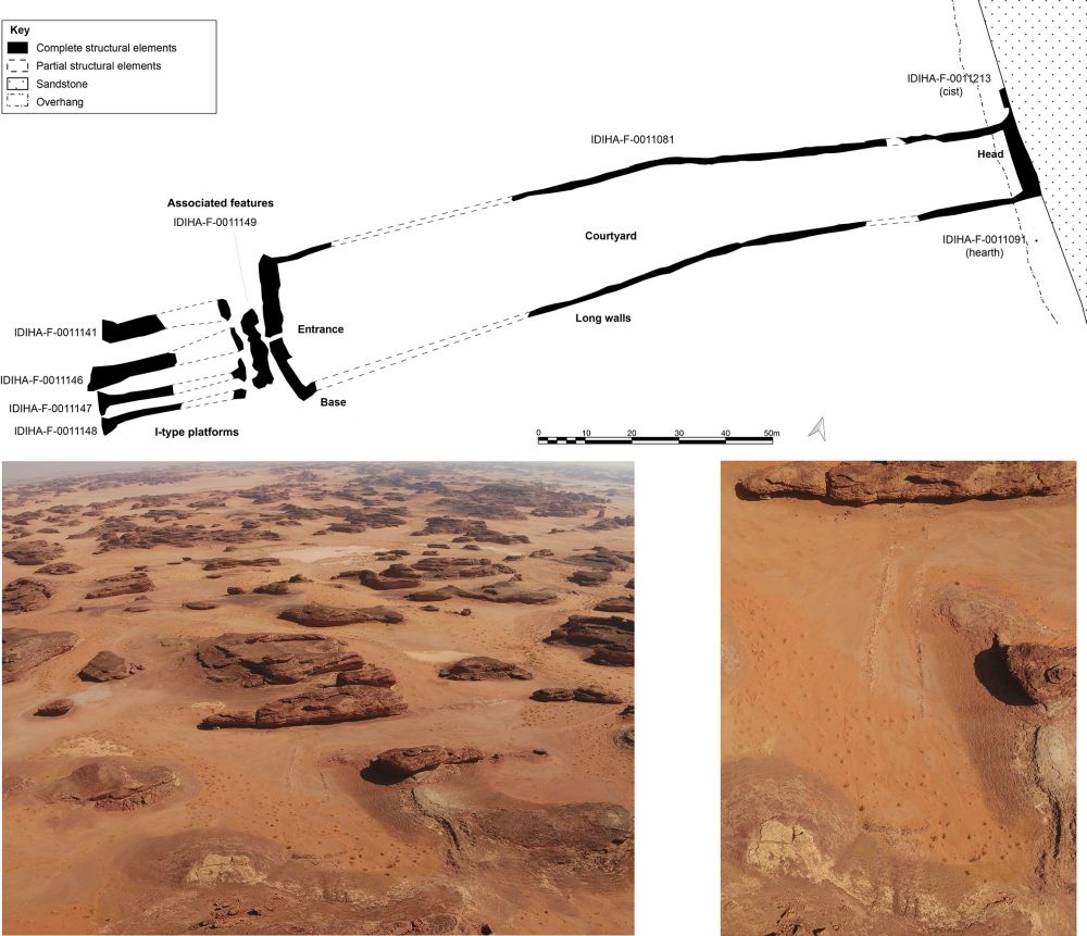 Мистериозни ритуали откриени од древните арапски пустински структури 3